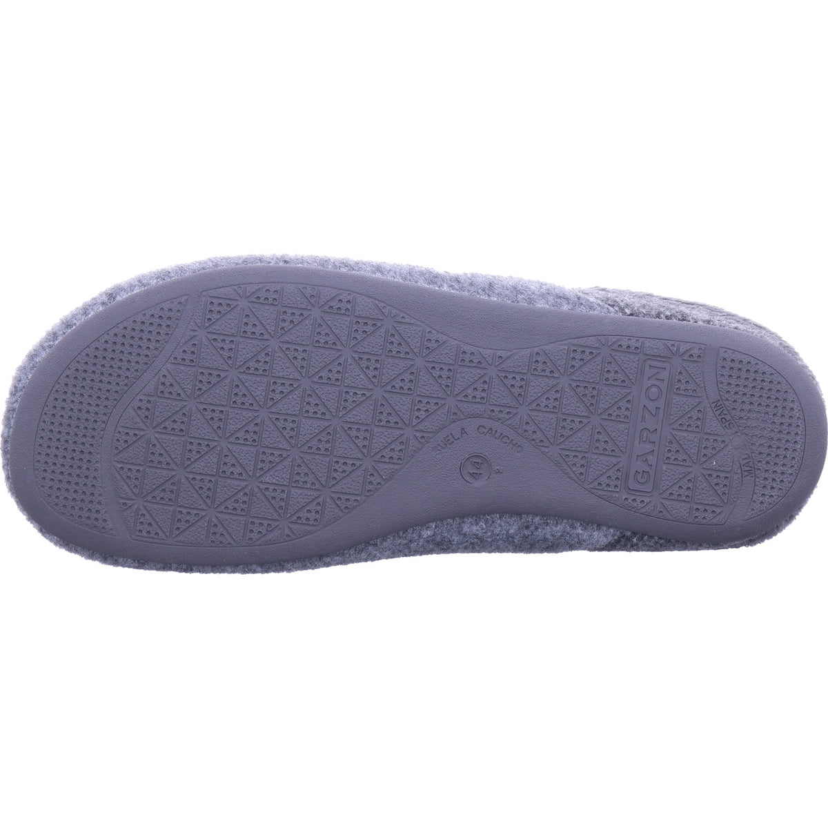 Varomed Herren Hausschuh Pedro Pantoffel in grau