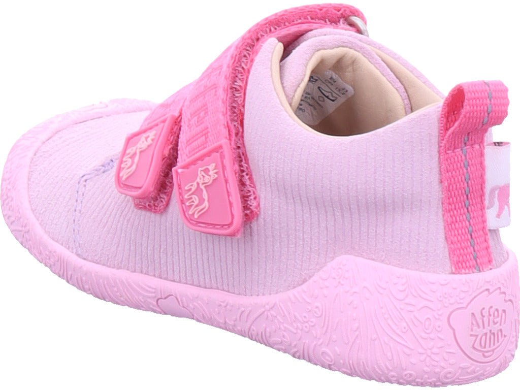 Affenzahn Girls' Barefoot Shoes Walky Unicorn in Rose