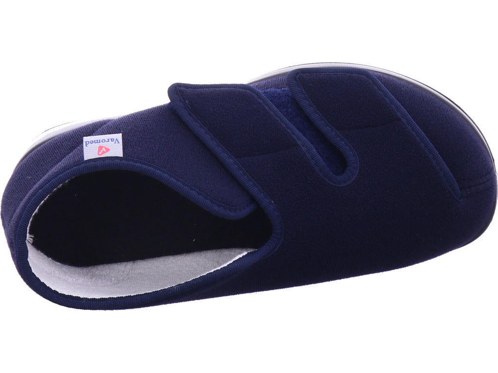 Varomed Unisex – dospělí Suchý zip bota Genua v modré barvě