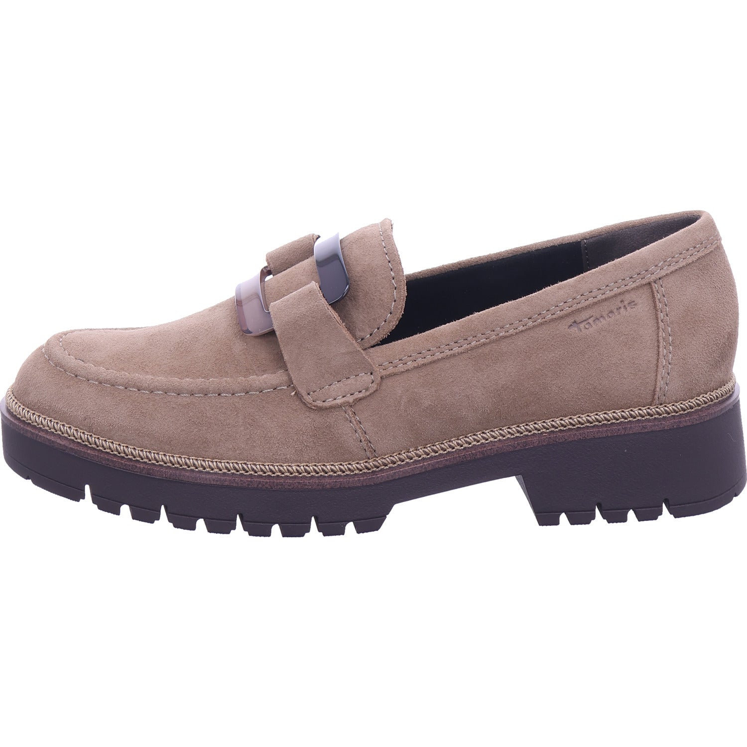 Tamaris Damen Slipper  in beige