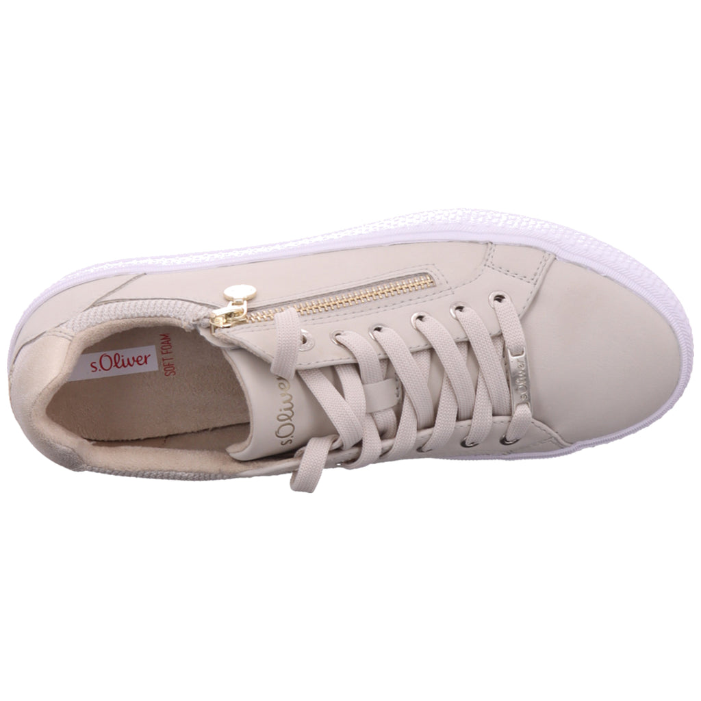 s.Oliver Damen Sneaker  in beige
