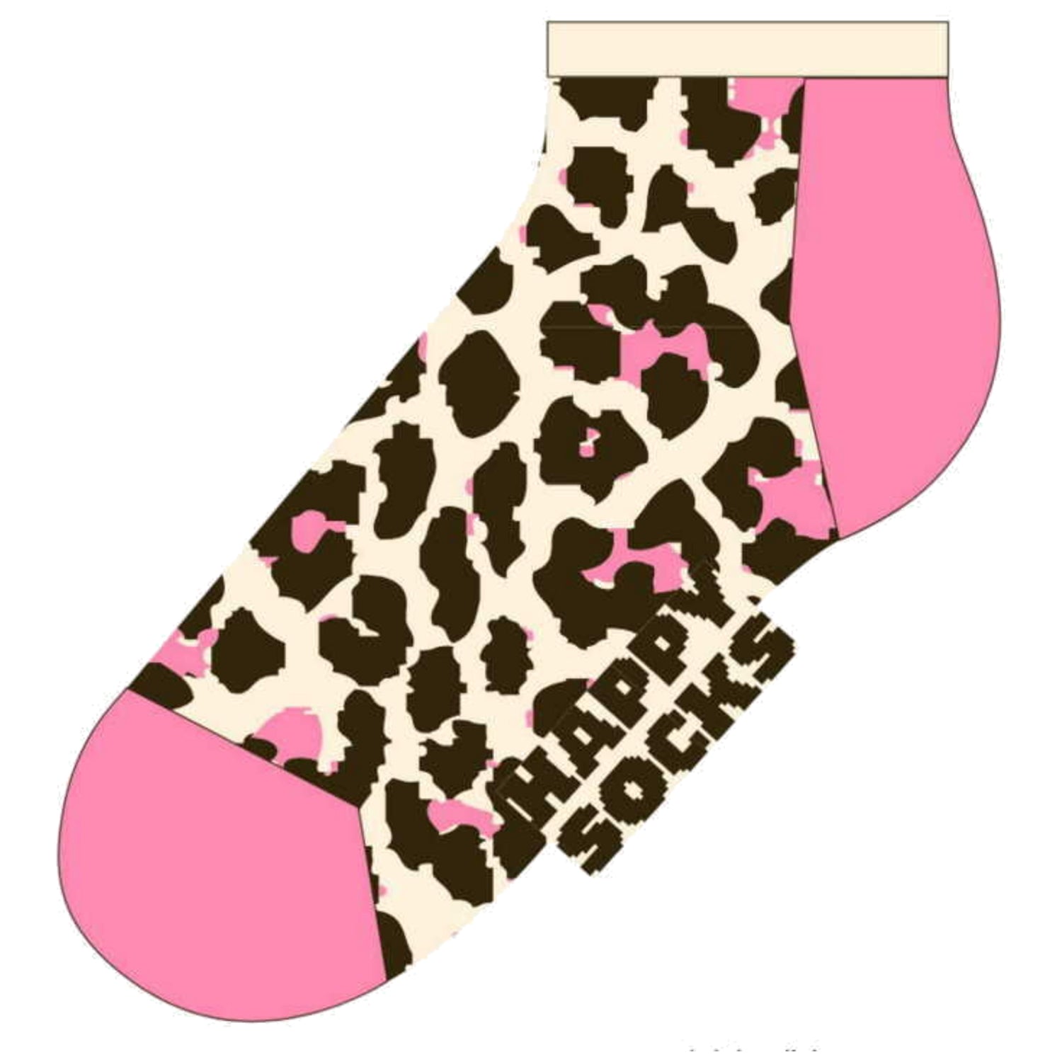 HAPPY SOCKS socks in beige