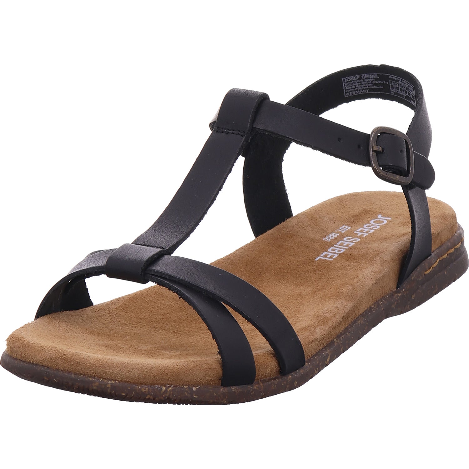 Josef Seibel Women's Sandal in Black