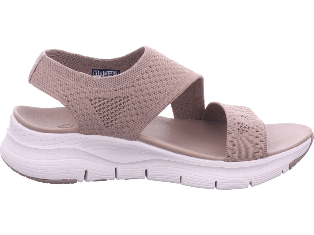 SKECHERS Damen Pantolette  in braun