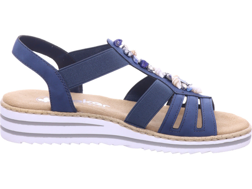 Rieker Women's Sandal Fsk Women's Sandals in blue