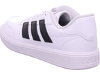 Adidas Unisex - Erwachsene Halbschuh Adidas Courtblock in weiß