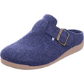 Varomed Damen Hausschuh Adalie Pantoffel in blau
