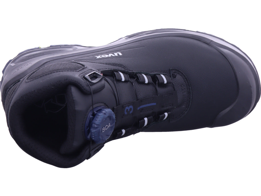 uvex Herren Stiefel 8642 Sw Boa S3S Pu/Gu W11 in schwarz