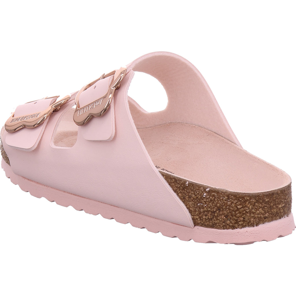 Birkenstock Mädchen Pantolette Arizona Flower Buckle in rose