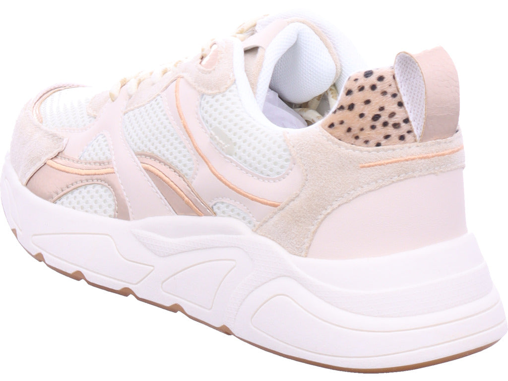 Poelman B.V. Damen Sneaker  in beige