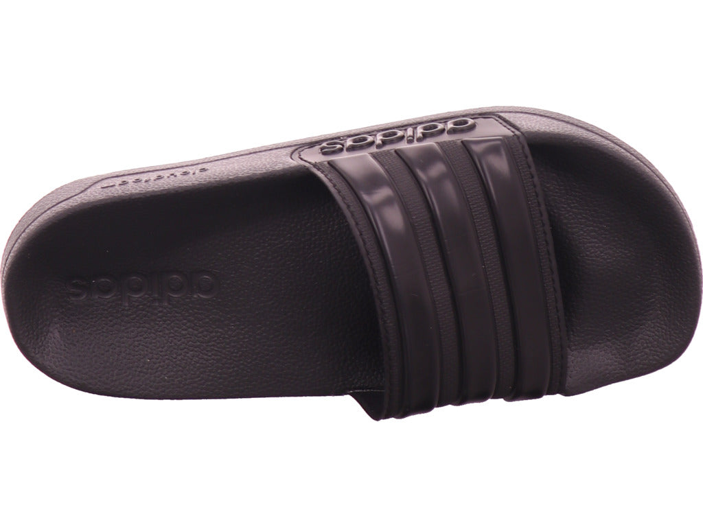 Adidas Unisex - Erwachsene Pantolette Adilette Shower in schwarz
