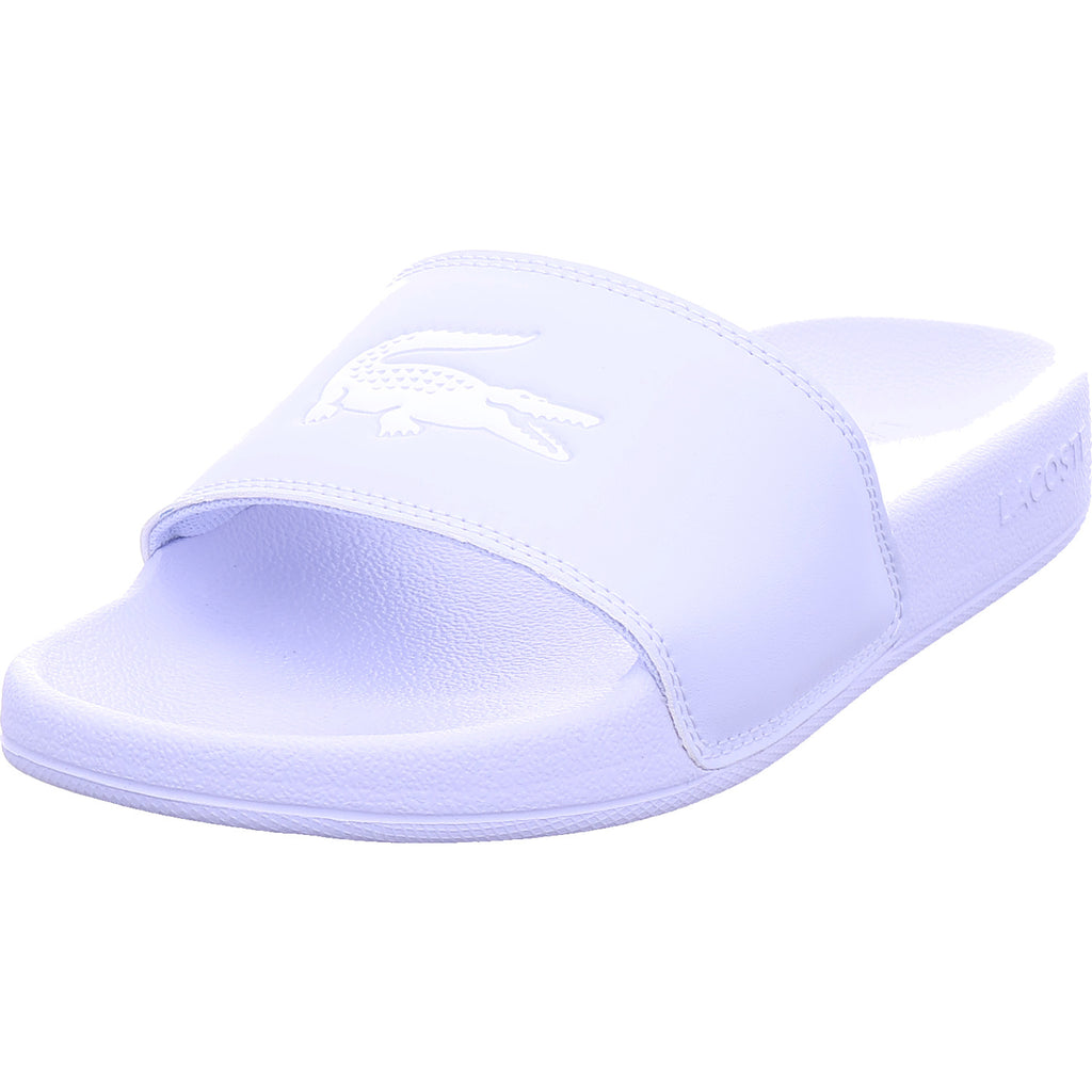Lacoste Women's Serve Slides in blue