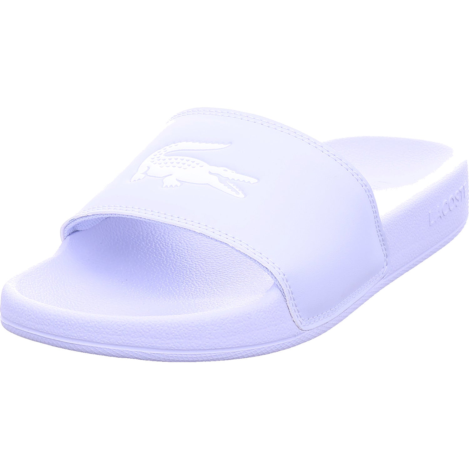 Lacoste Women's Serve Slides in blue