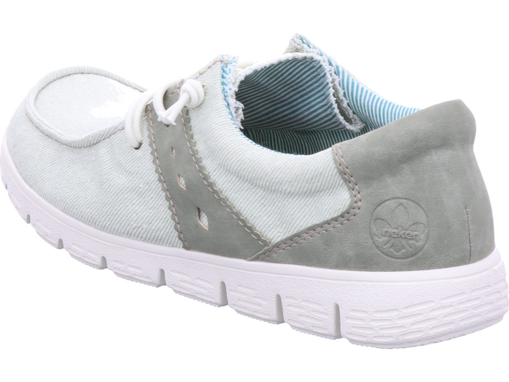 Rieker Damen  Fsk Damen Halbschuhe in grün