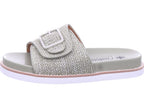 Rieker Women's Mule Fsk Women's Sandals in Green