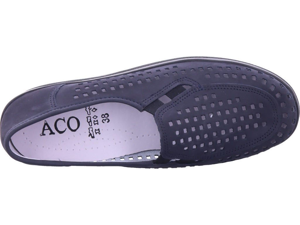 Aco Women's Half Shoe Buzios Blue in blue