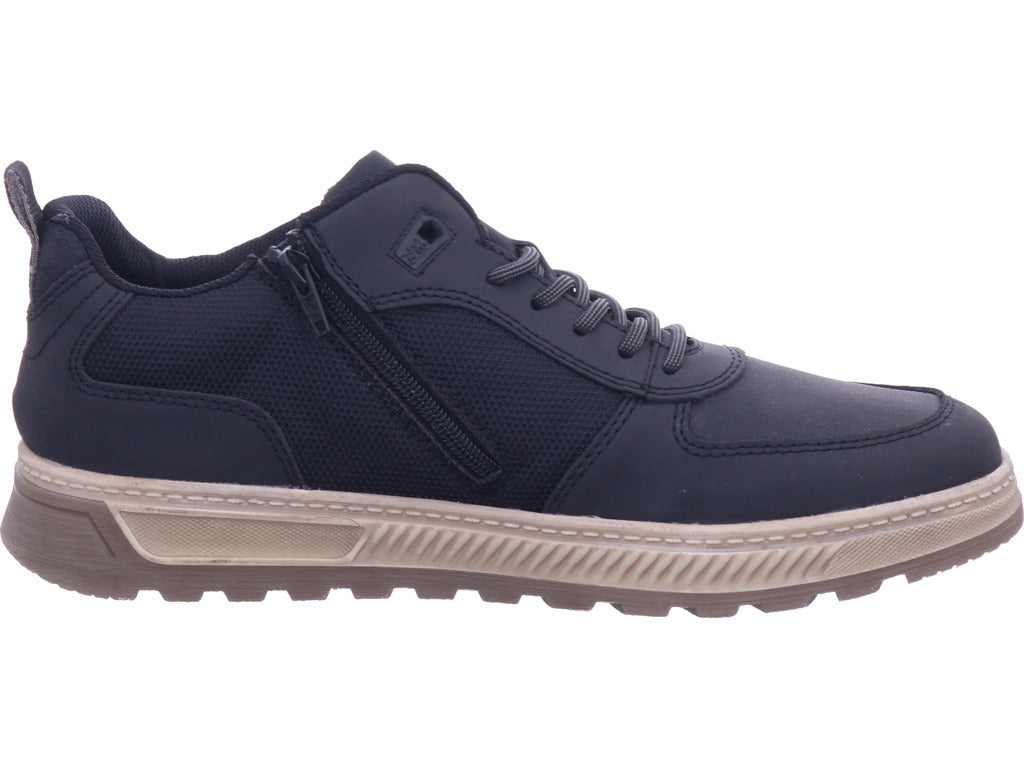 Rieker men's low shoe Hwk men's boots in black