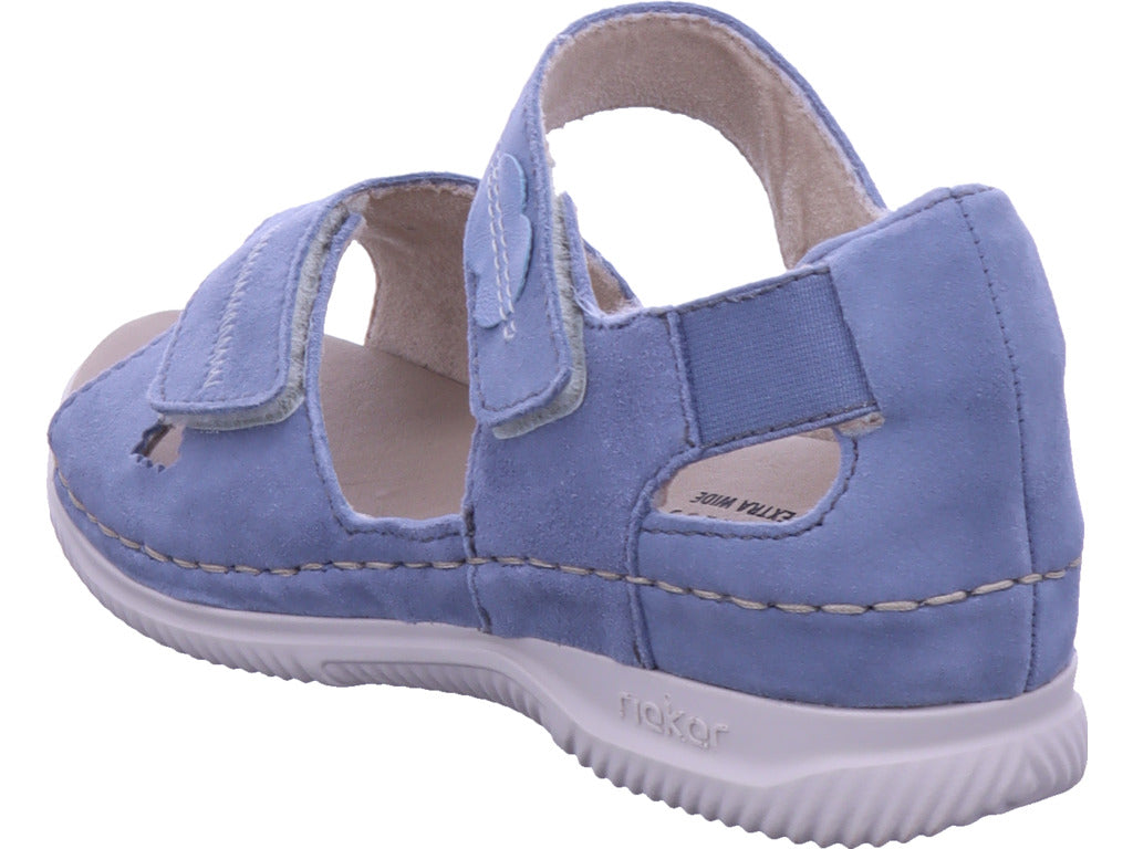 Rieker women's sandal FSK women's sandals in blue