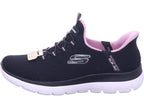 SKECHERS Women's Slip-On Shoes in Black