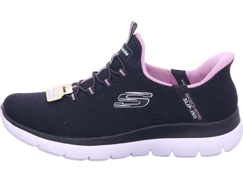 SKECHERS Women's Slip-On Shoes in Black