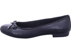 Marco Tozzi Damen Ballerina  in schwarz