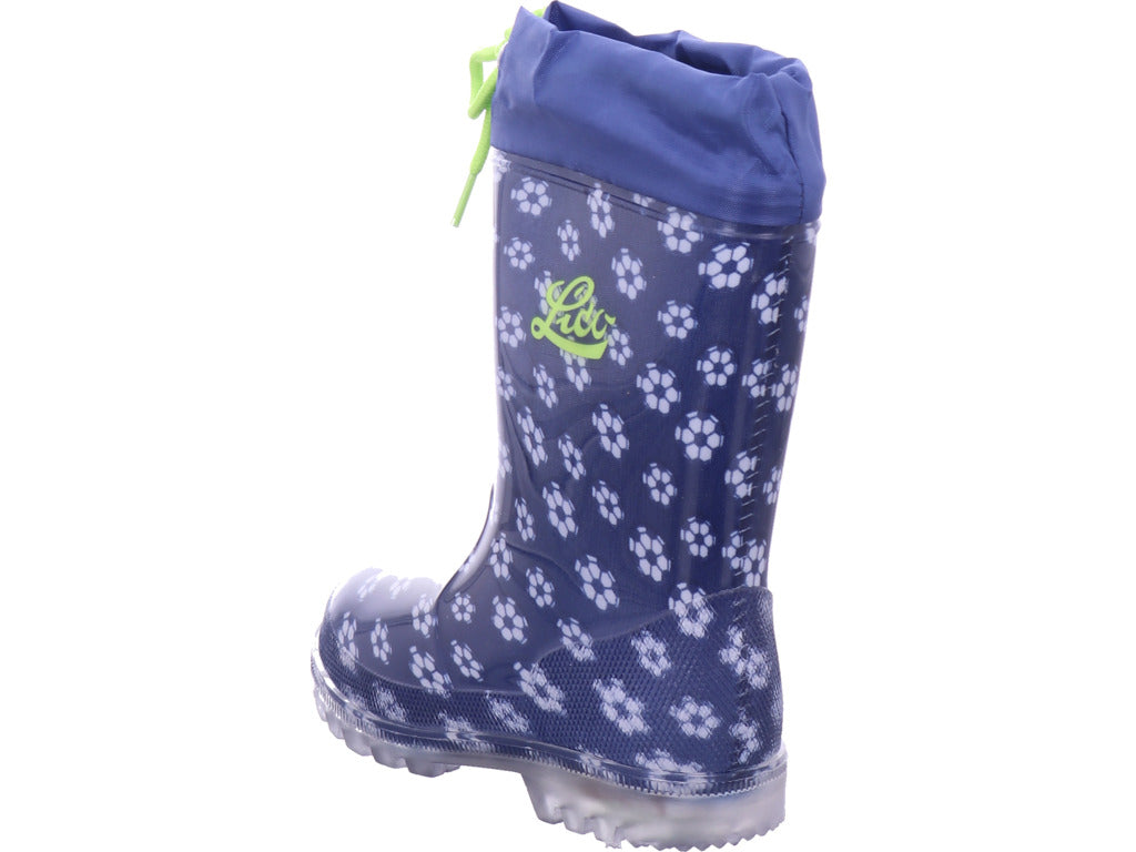 Lico Boys' Rubber Boots in blue