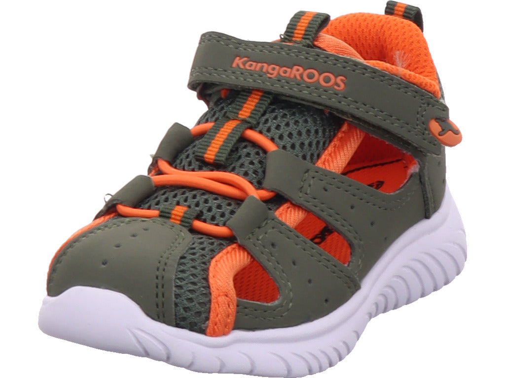 KangaRoos Chlapecké sandály Ki Rock Lite Ev v zelené barvě