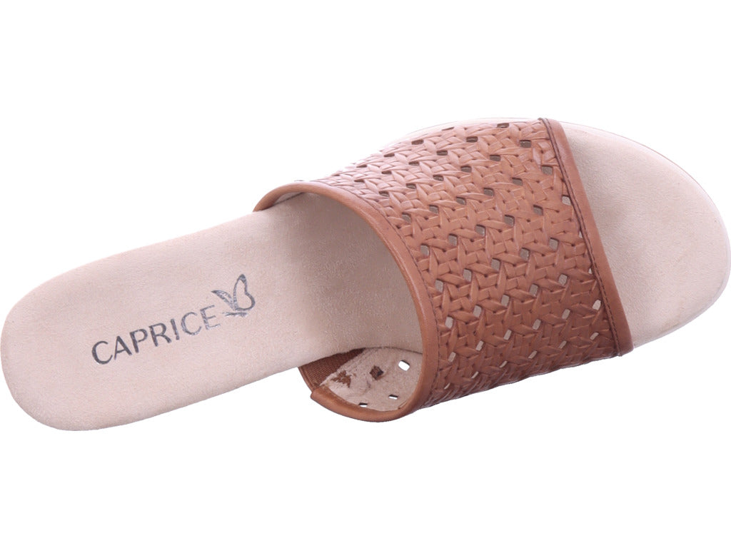 Caprice Damen Pantolette Women Sabot in braun