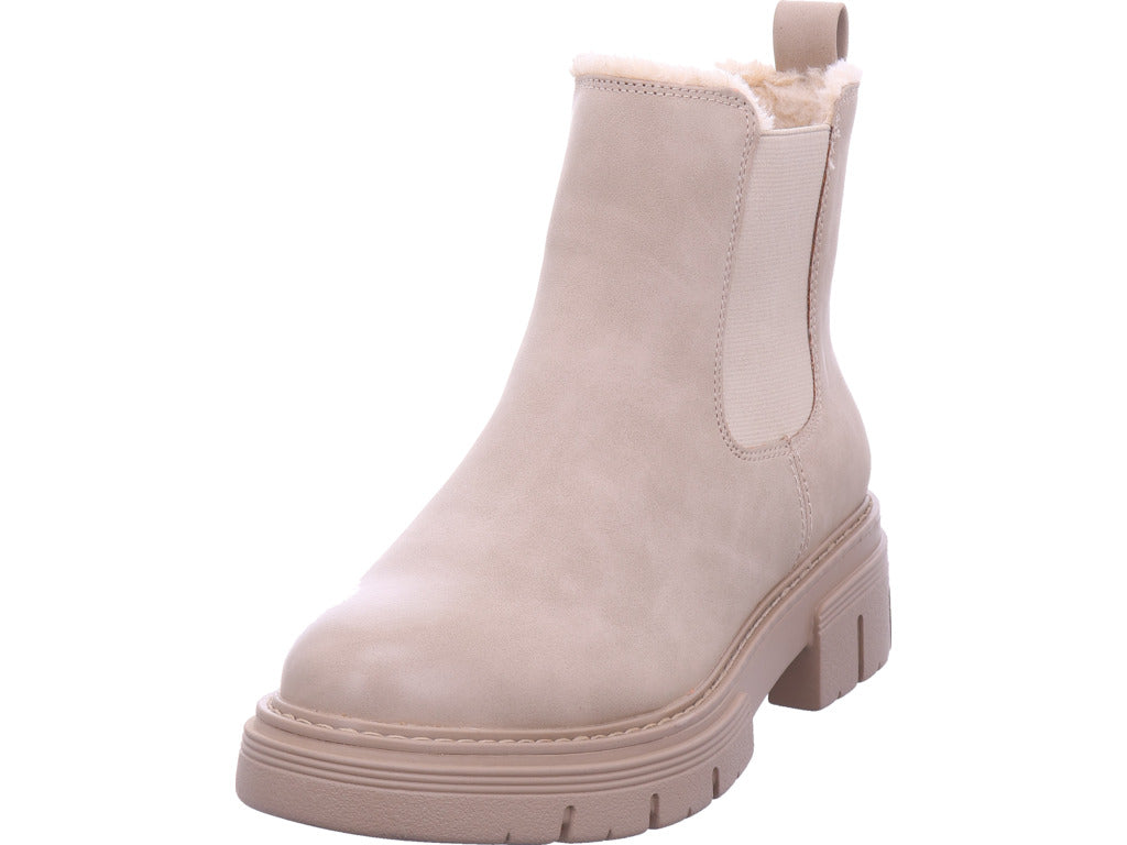 Marco Tozzi Damen Stiefelette  in beige