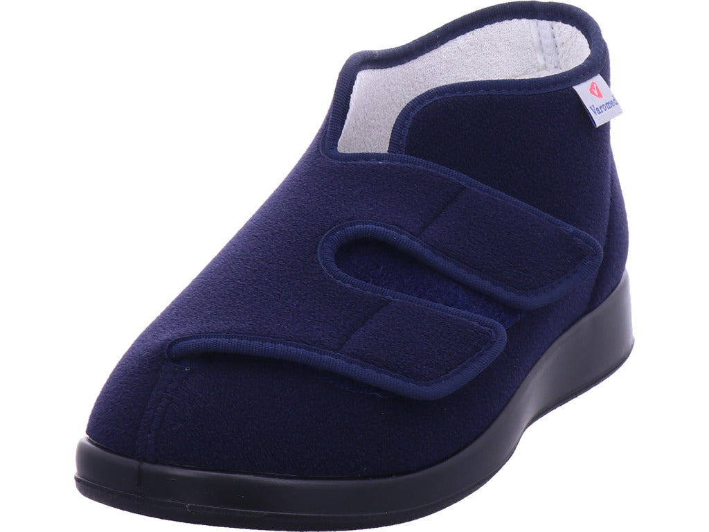 Varomed Unisex – dospělí Suchý zip bota Genua v modré barvě