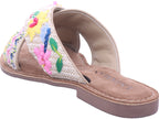 Lazamani Damen Pantolette  in beige