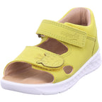 Superfit Jungen Sandale Sandale Leder \ Lagoon in gelb