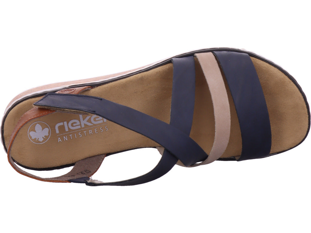Rieker Women's Sandal Fsk Women's Sandals in blue