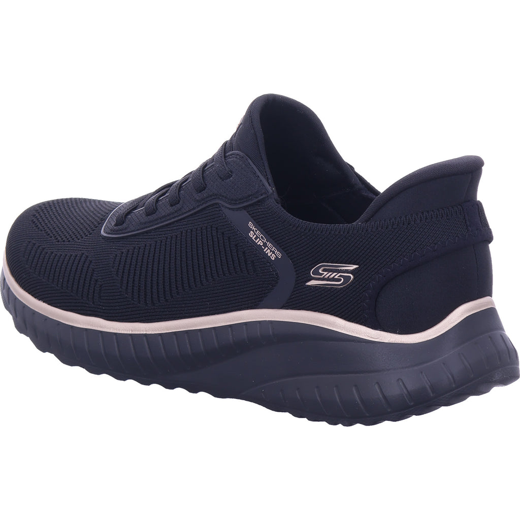 SKECHERS Damen Sneaker Bobs Squad Chaos in schwarz