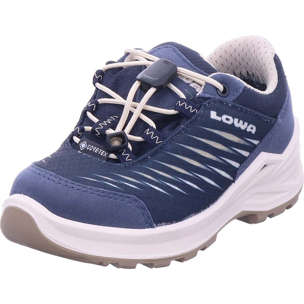 lowa Jungen Wanderschuhe Zirrox Ii Gtx Lo Jr in blau