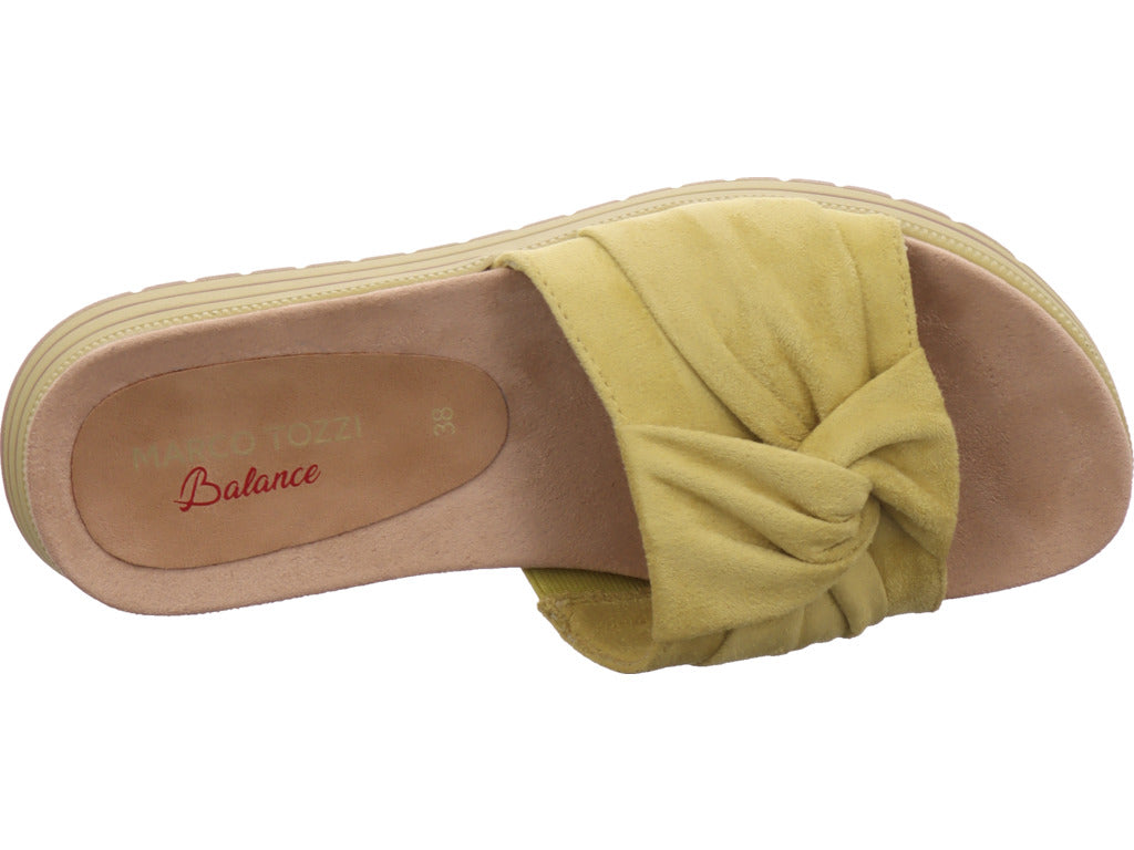 Marco Tozzi Women's Mules in Yellow
