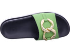 Rieker Damen Pantolette Fsk Damen Sandalen in grün