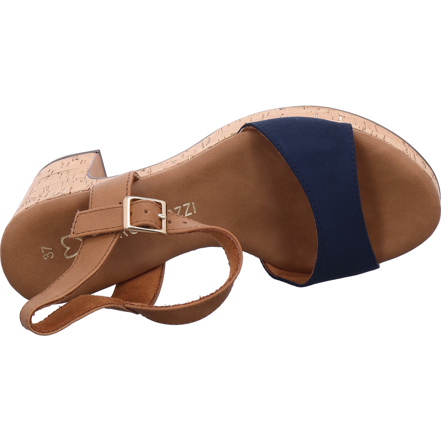 Marco Tozzi Damen Sandale  in blau