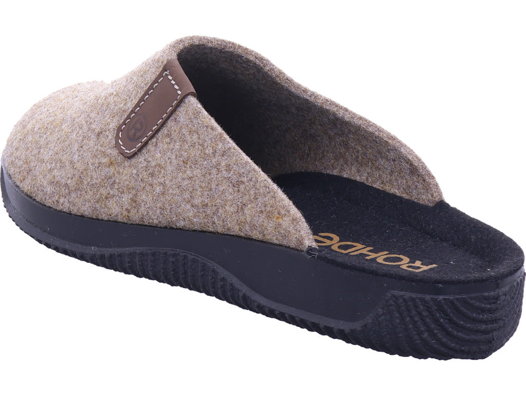 Rohde Herren Hausschuh  in beige