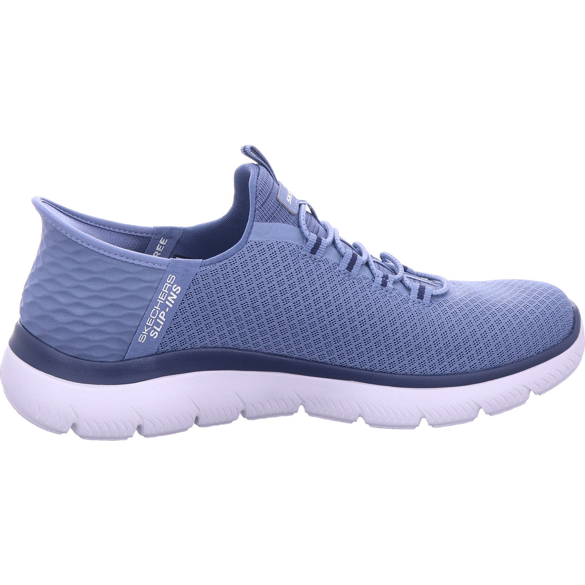 SKECHERS Herren Slipper High Range in blau