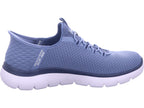 SKECHERS Herren Slipper High Range in blau