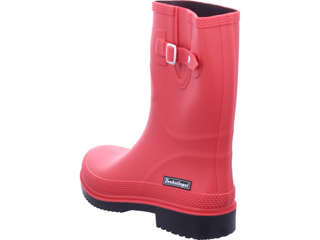Bockstiegel Damen Gummistiefel  in rot