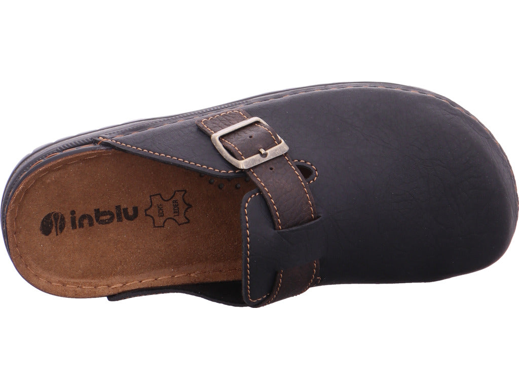 Inblu Men's Clog in Black