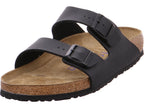 Birkenstock Herren Pantolette Arizona Bf Soft Schwarz in schwarz