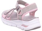 SKECHERS Damen Sandalette Arch Fit in grau