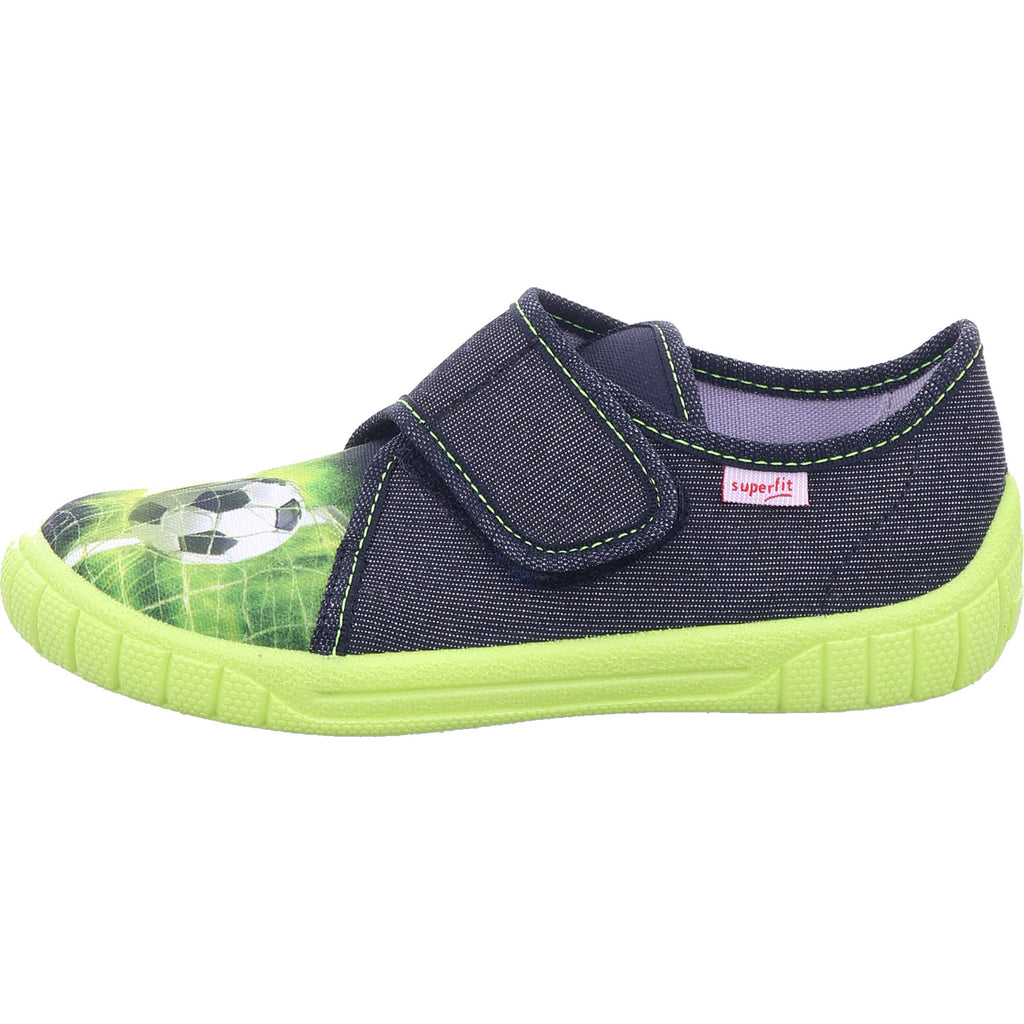 Superfit Jungen Hausschuh Hausschuh Textil \ Bill in schwarz