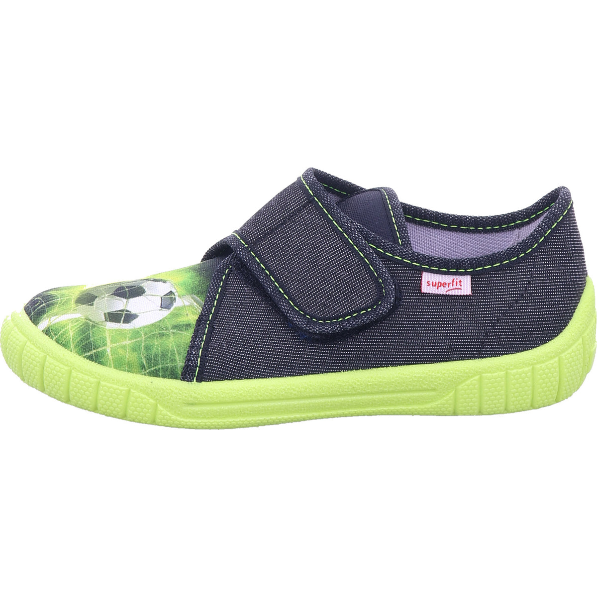 Superfit Jungen Hausschuh Hausschuh Textil \ Bill in schwarz