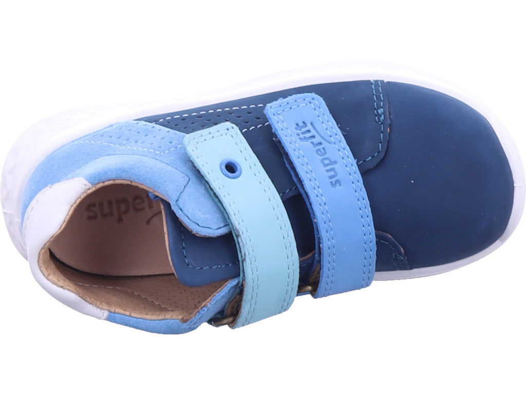 Chlapecké kotníkové boty Legero, kožené, Breeze v modré barvě