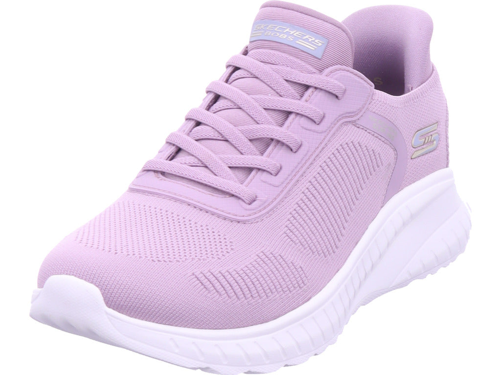 SKECHERS Women's Bobs Squad Sneakers in Purple