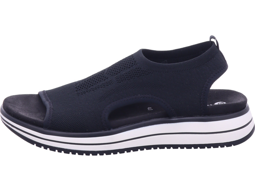 Remonte Damen Sandalette Remonte Sandale in schwarz